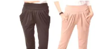 Женске панталоне са туцком: особине резања и правила бербе