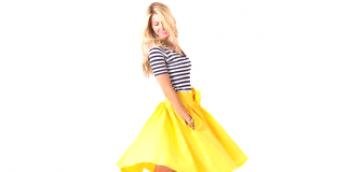 Жуте сукње - комад сунца у вашем ормару