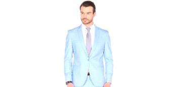 Плаво мушко одело: изузетне слике за различите прилике