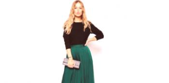 Дуга зелена сукња би се требала појавити у вашем ормару: савјети и трикови ...